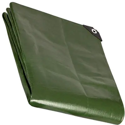 Tents Tarpaulin (zaļš) 10mx15m. (100 g./m2)